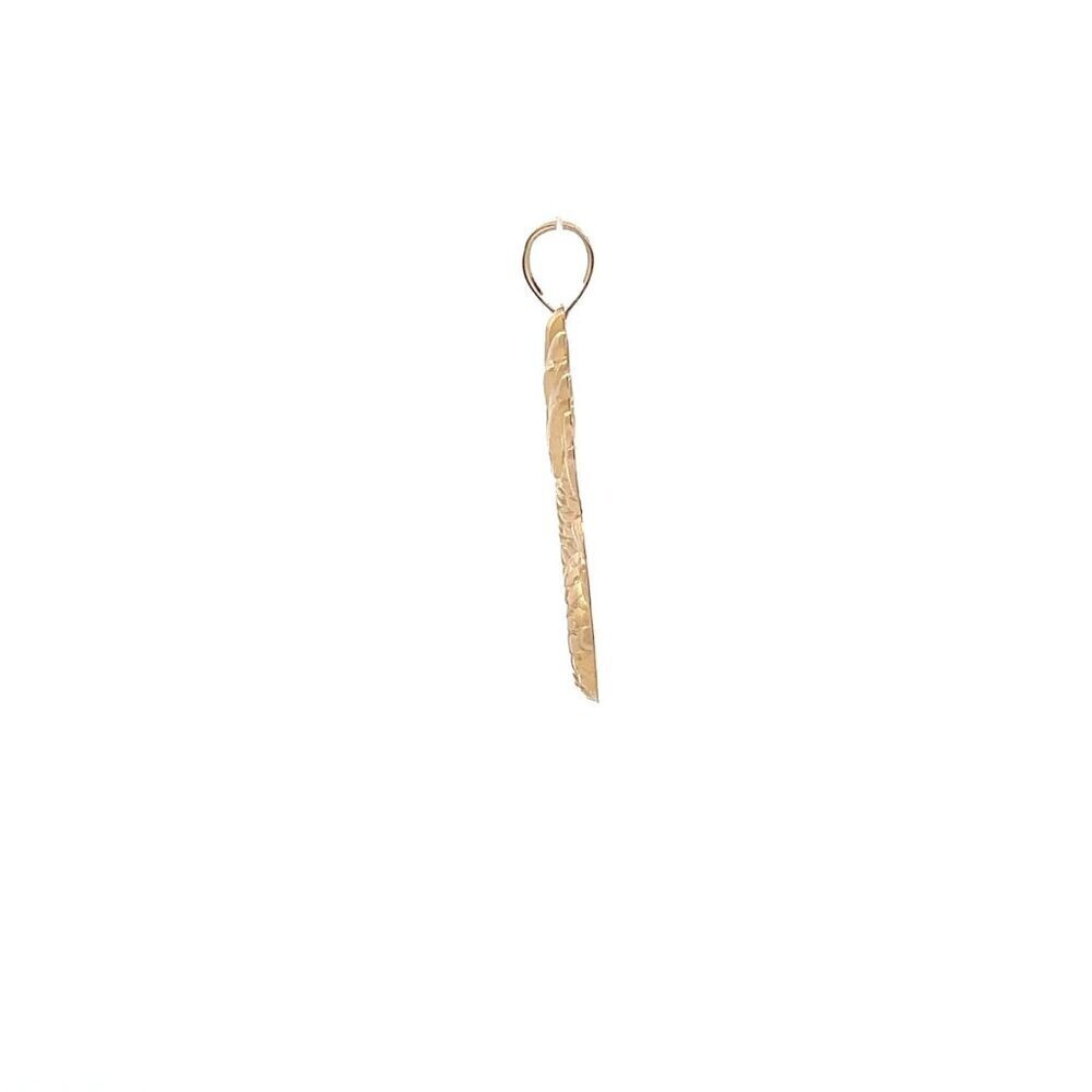 18K Gold Pendant Lucky Dragon 1.31 grams - Picture 3 of 11